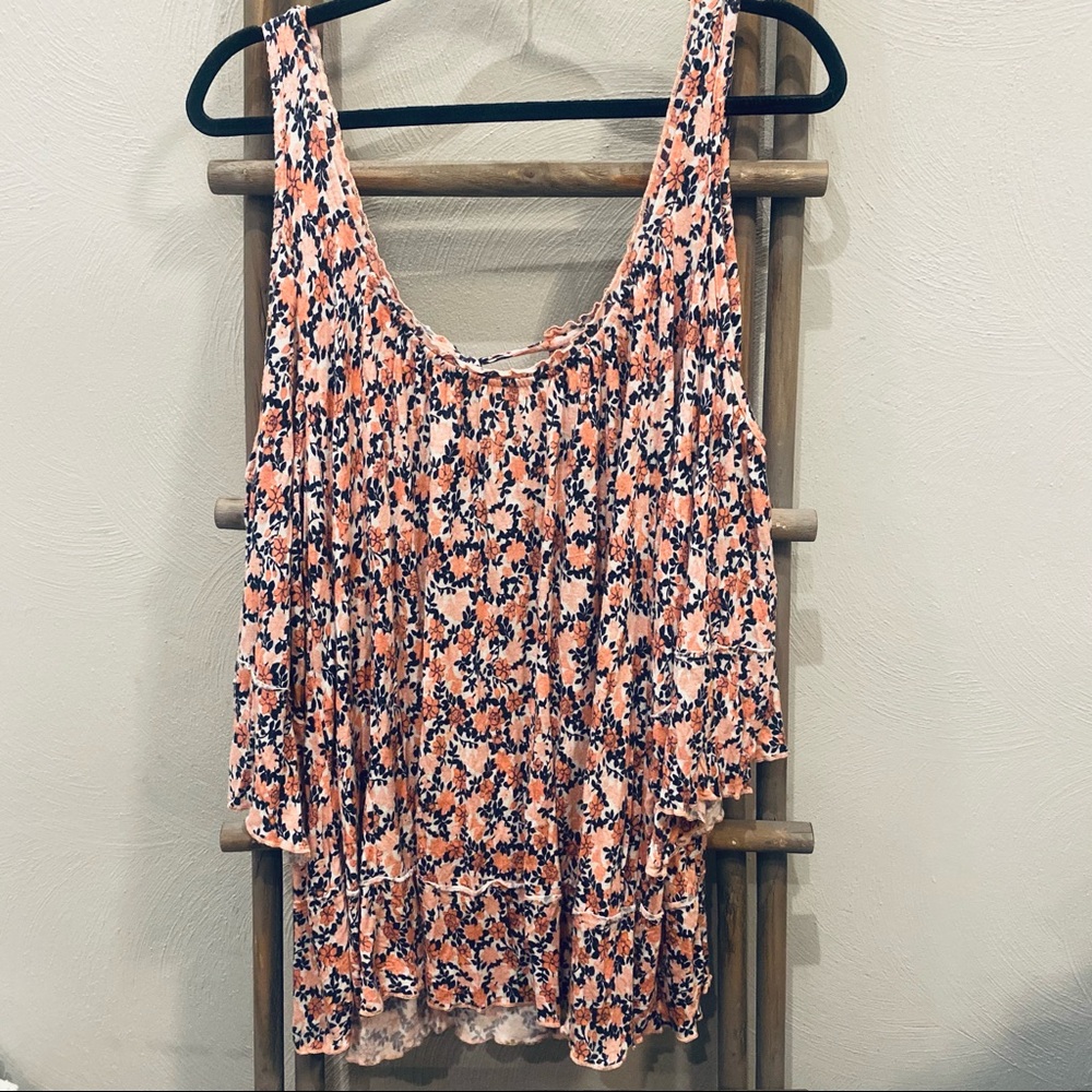 Torrid Floral Cold Shoulder Top